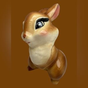 Vintage Miss Bunny Blossom Figurine Thumper's Girlfriend Bambi Movie 1942 Disney